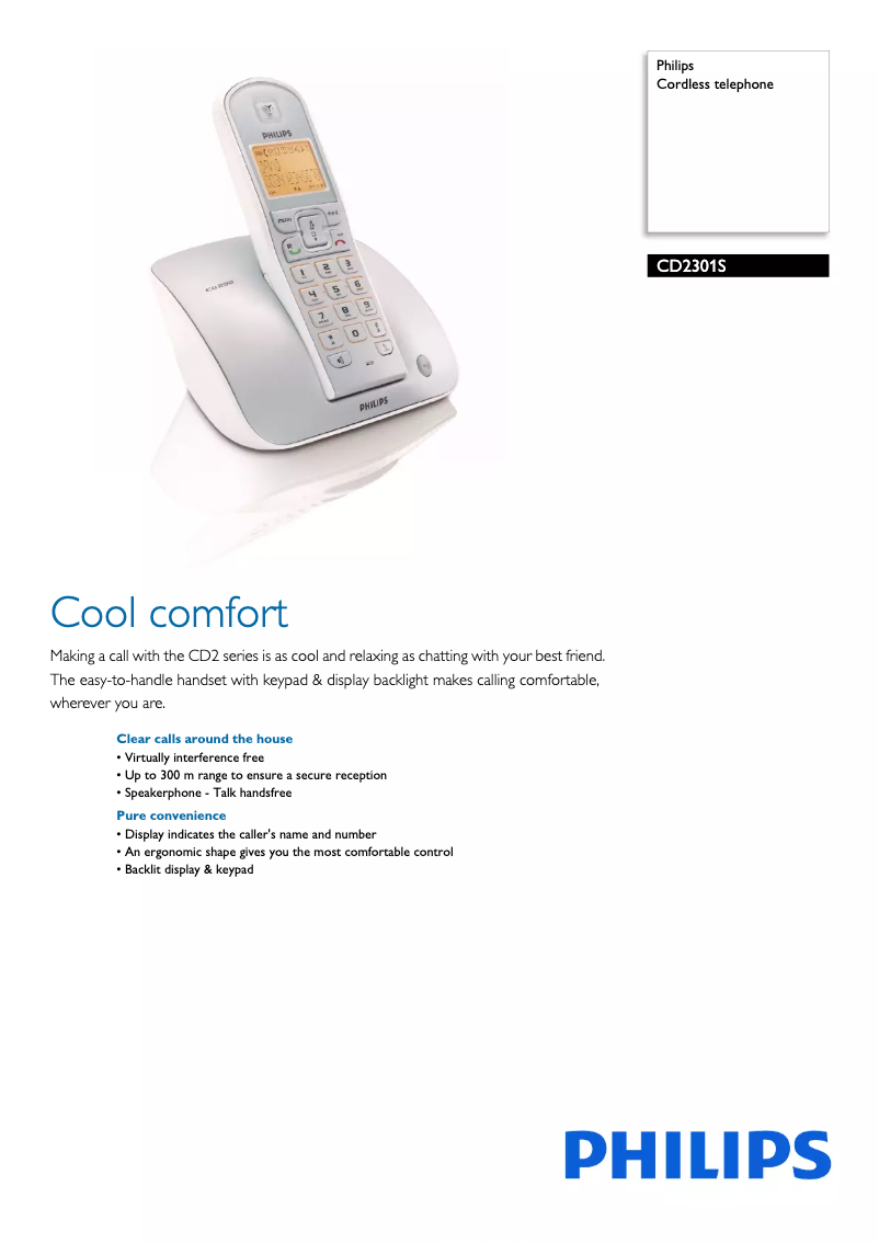 Imagen de la primera página del manual del dispositivo CD230