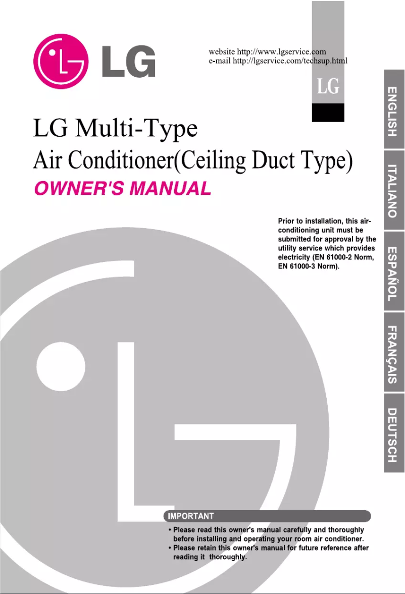 Página 1 del manual Manual de usuario LG MB09AHL