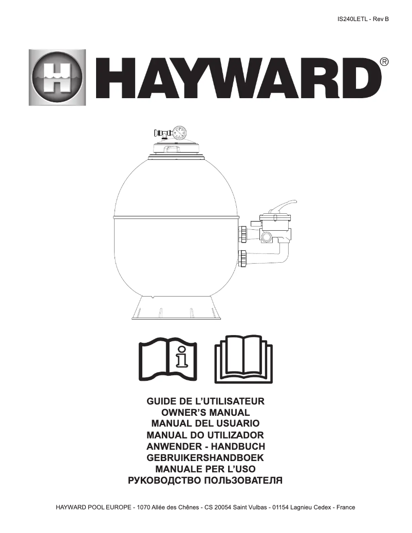 Página 1 del manual Manual de usuario Hayward S240SLETL