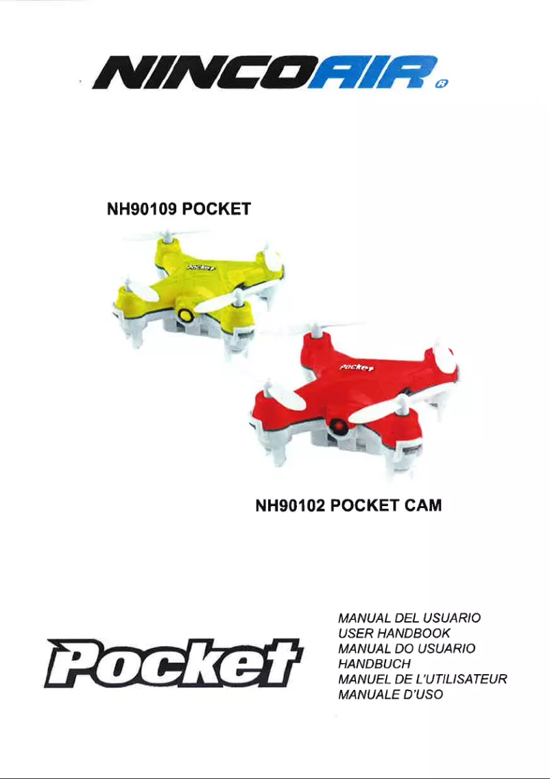 Imagen de la primera página del manual del dispositivo Nincoair NH90109 pocket