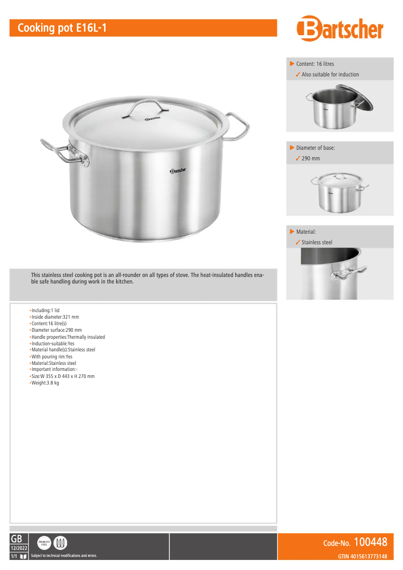 Imagen de la primera página del manual del dispositivo E16L-1