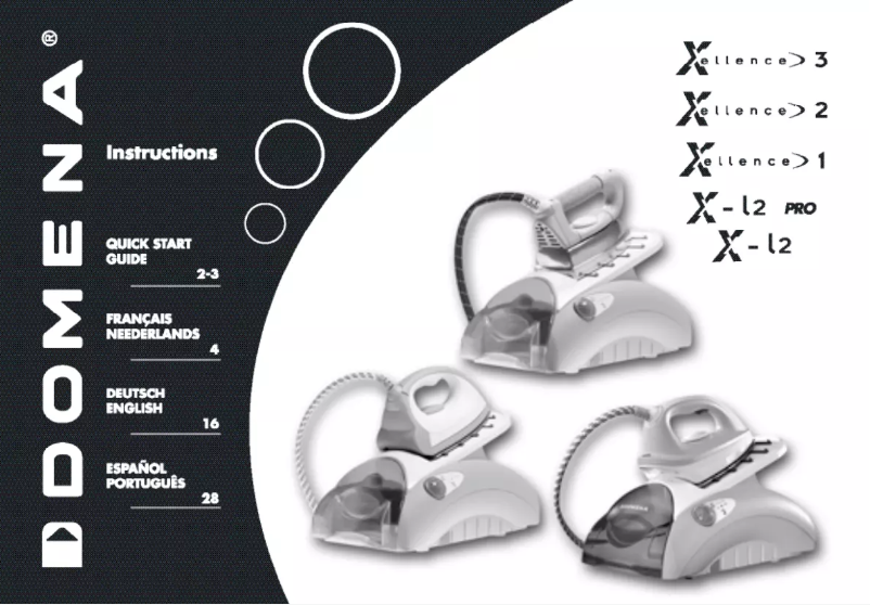 Imagen de la primera página del manual del dispositivo Xellence 2 Pro