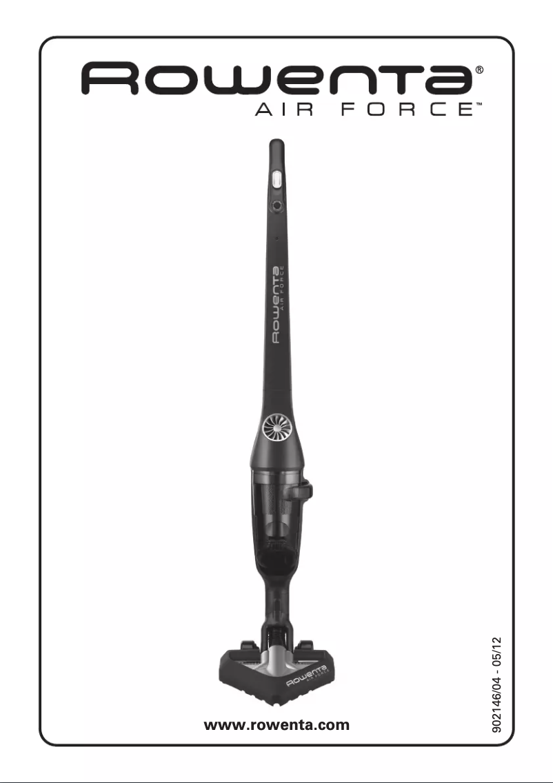 Página 1 del manual Manual de usuario Rowenta RH8554 Air Force