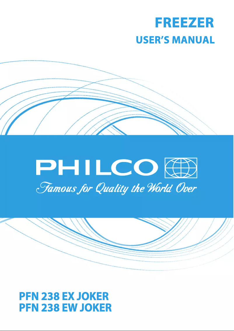 Página nº 1 - Manual de usuario Philco PFN 238 EW JOKER