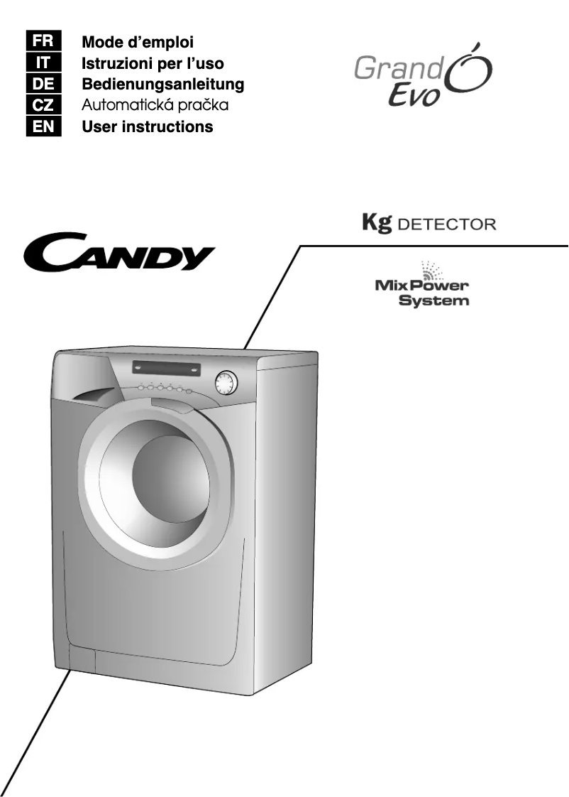 Imagen de la primera página del manual del dispositivo EVO1673DW/1-S