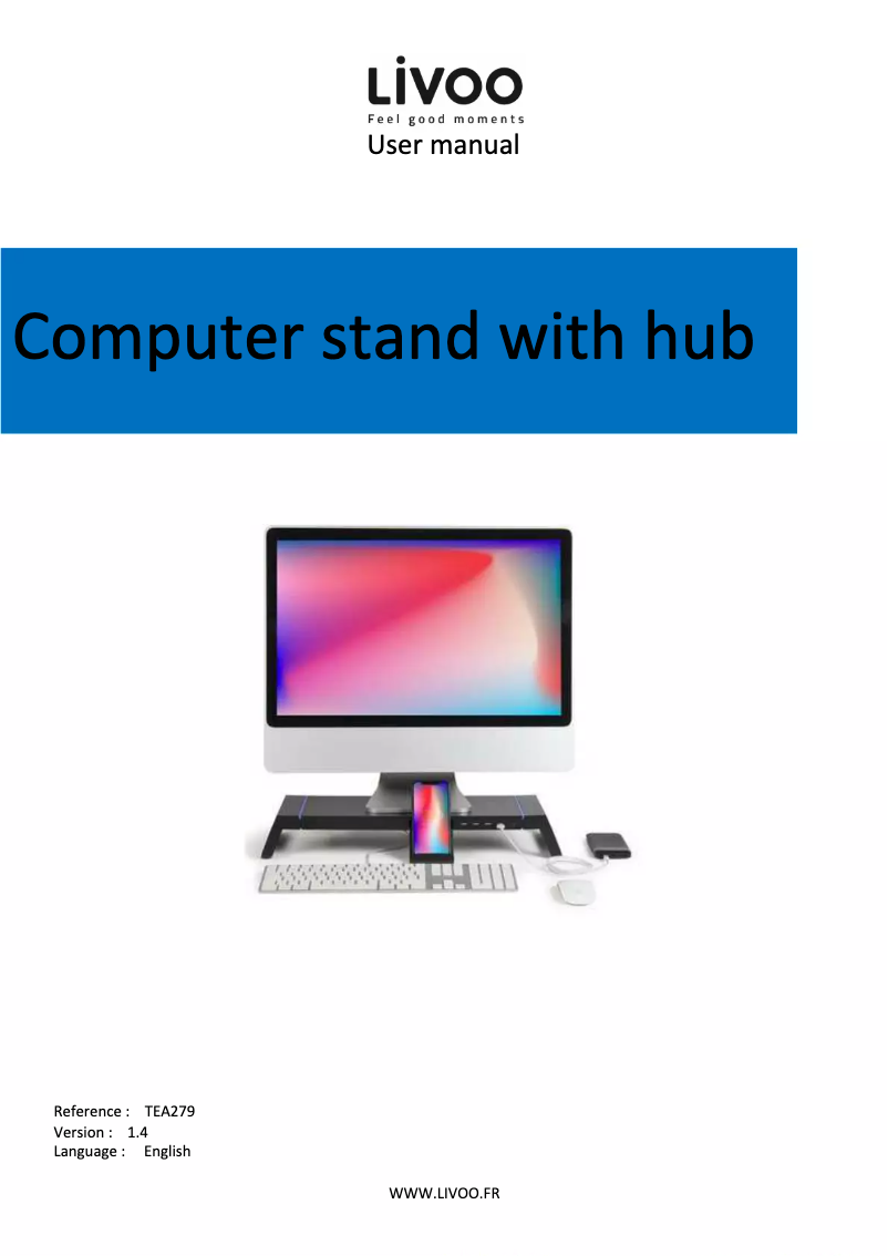 Imagen de la primera página del manual del dispositivo TEA279