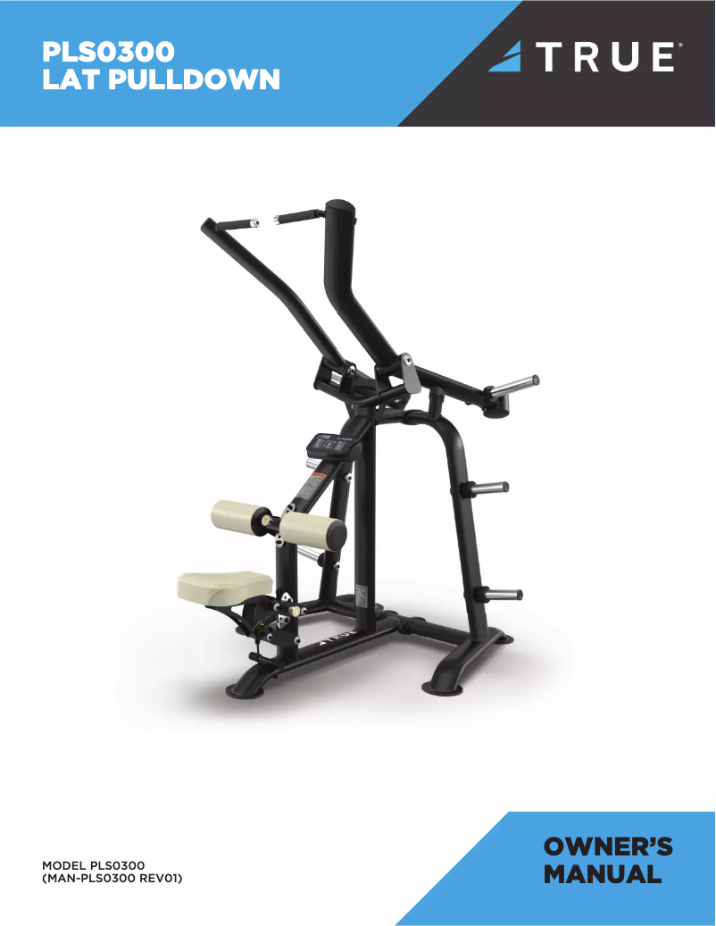 Imagen de la primera página del manual del dispositivo PLS0300