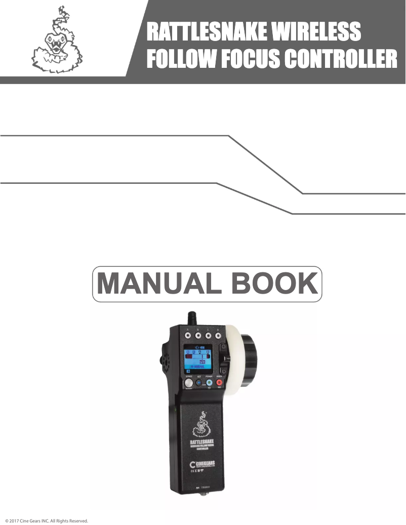 Imagen de la primera página del manual del dispositivo Rattlesnake