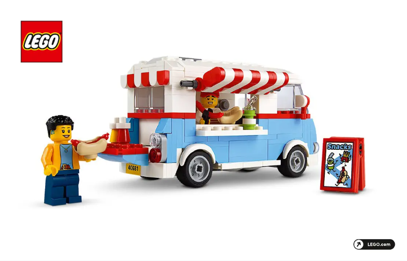 Página 1 del manual Manual de usuario Lego Icons 40681