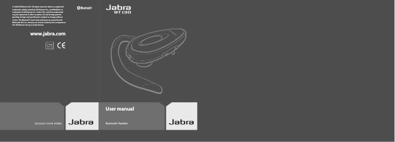 Página 1 del manual Manual de usuario Jabra BT130