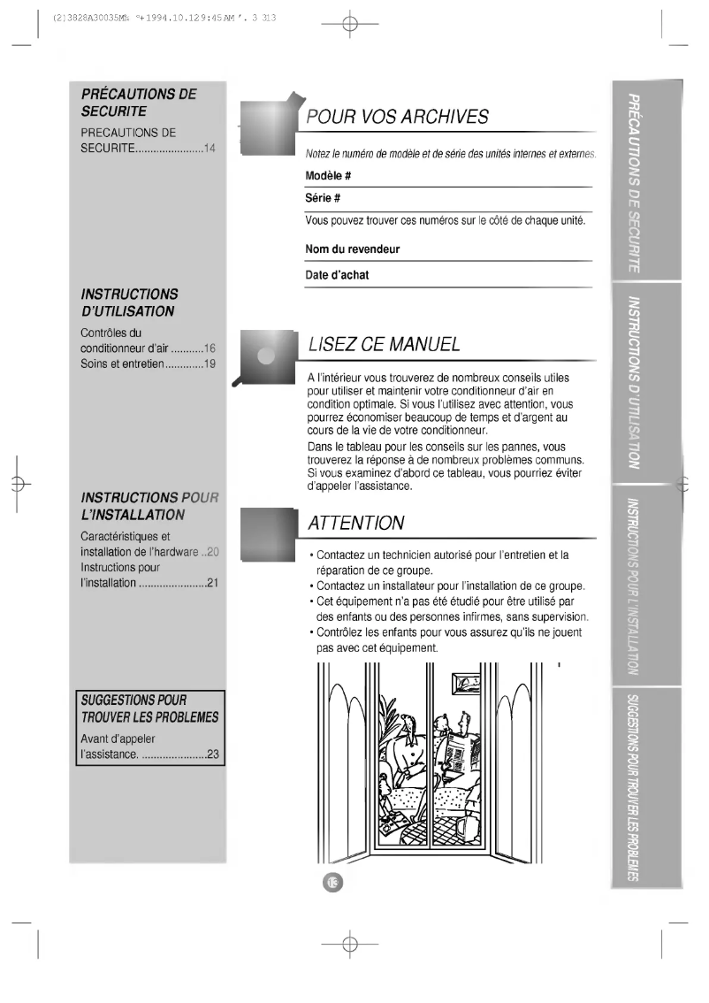 Página 1 del manual Manual de usuario LG LW-N1861BCG
