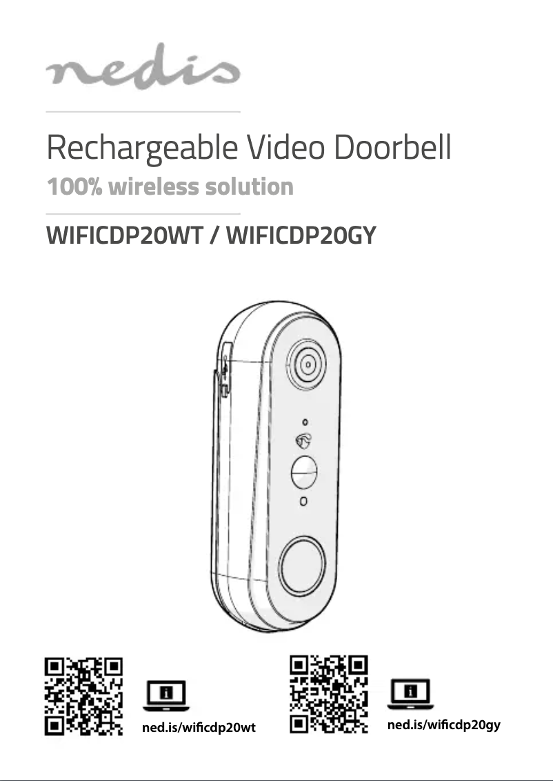 Página 1 del manual Manual de usuario Nedis WIFICDP30WT