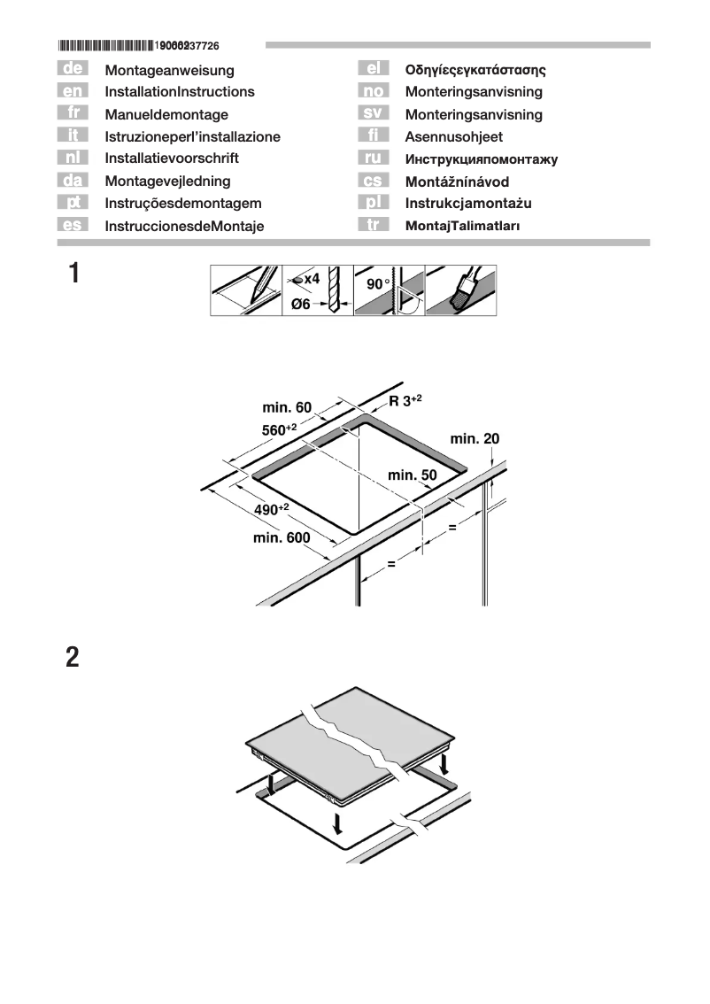 Imagen de la primera página del manual del dispositivo 3EB705MY