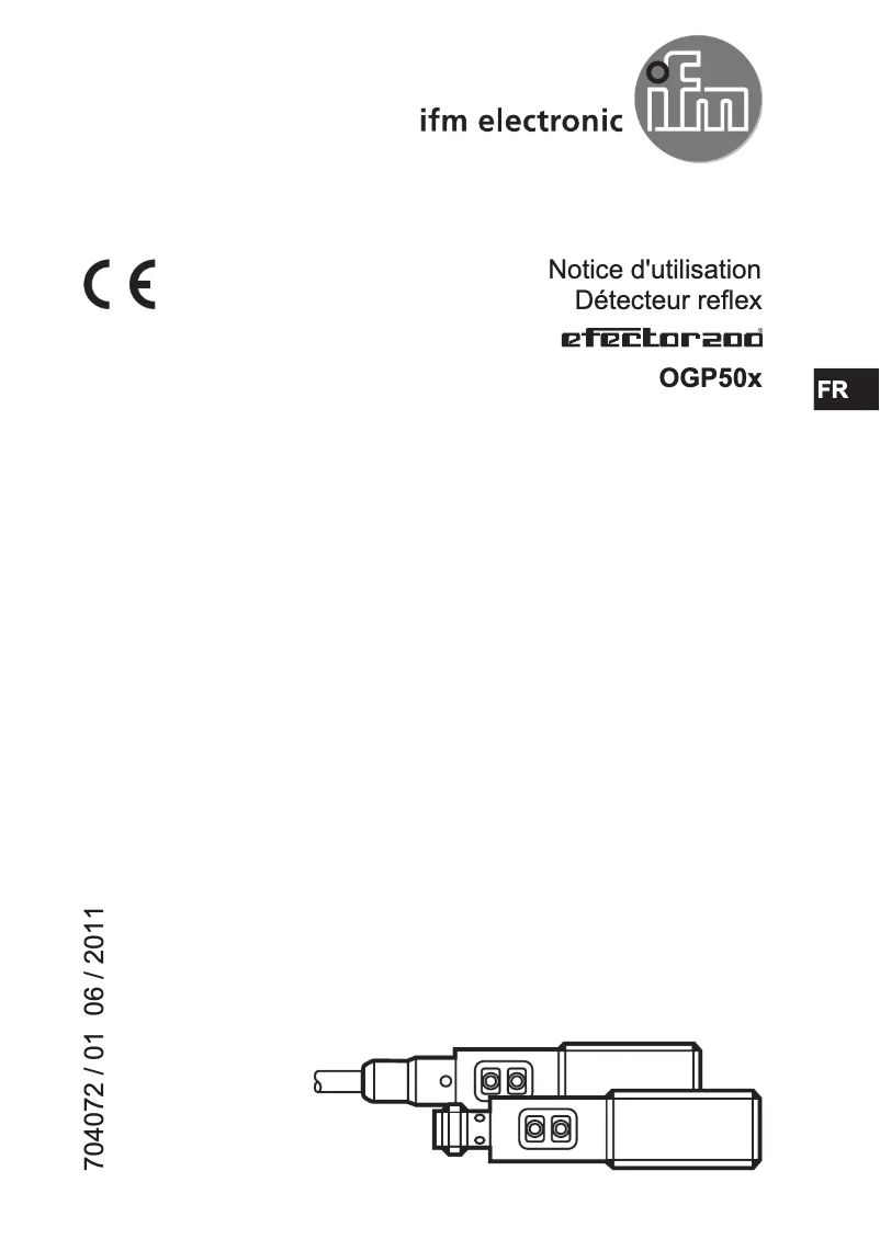 Imagen de la primera página del manual del dispositivo OGP503