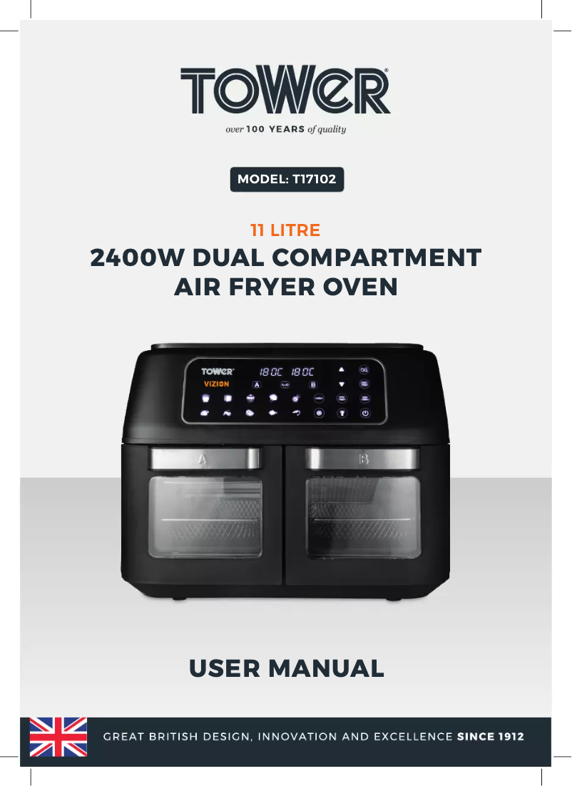 Imagen de la primera página del manual del dispositivo T17102