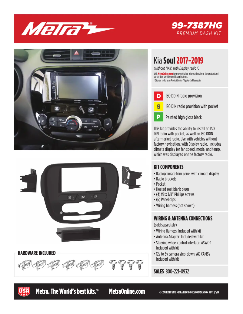 Imagen de la primera página del manual del dispositivo 99-7387HG