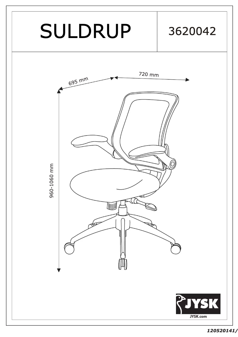 Imagen de la primera página del manual del dispositivo Suldrup