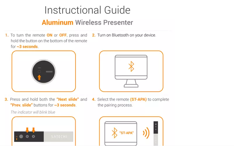 Página 1 del manual Manual de usuario Satechi ST-APAG