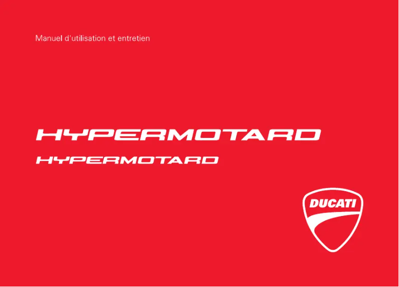 Página 1 del manual Manual de usuario Ducati Hypermotard (2014)