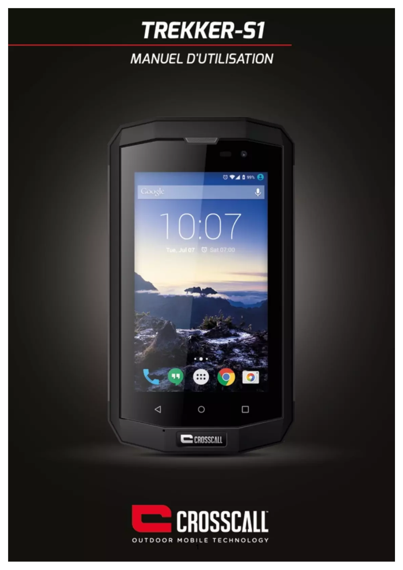 Imagen de la primera página del manual del dispositivo TREKKER-S1