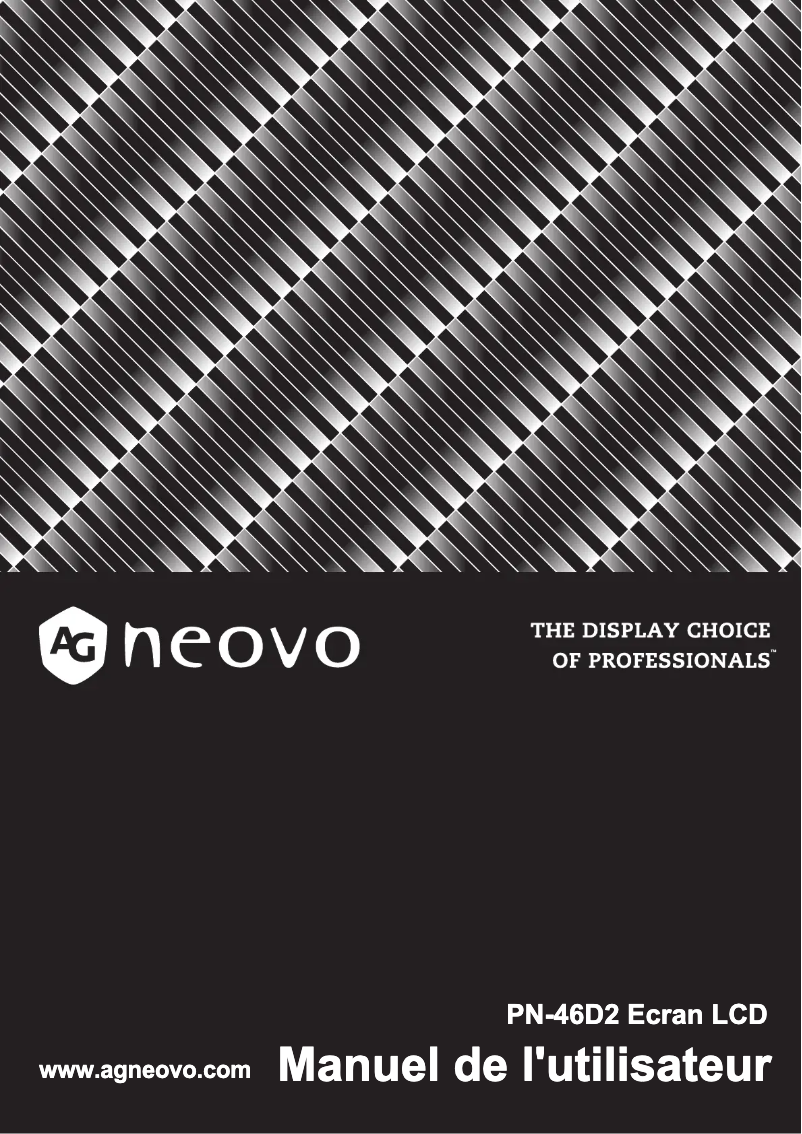 Imagen de la primera página del manual del dispositivo PN-46D2