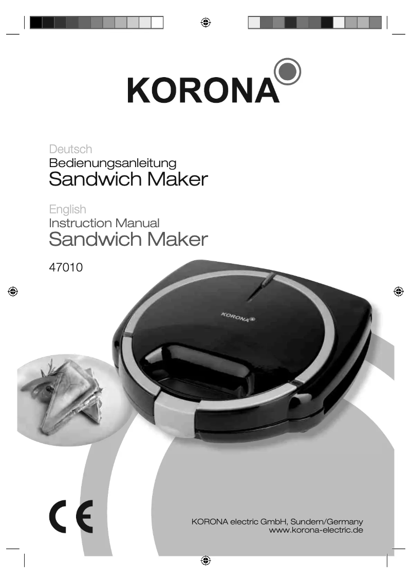 Página 1 del manual Manual de usuario Korona 47010