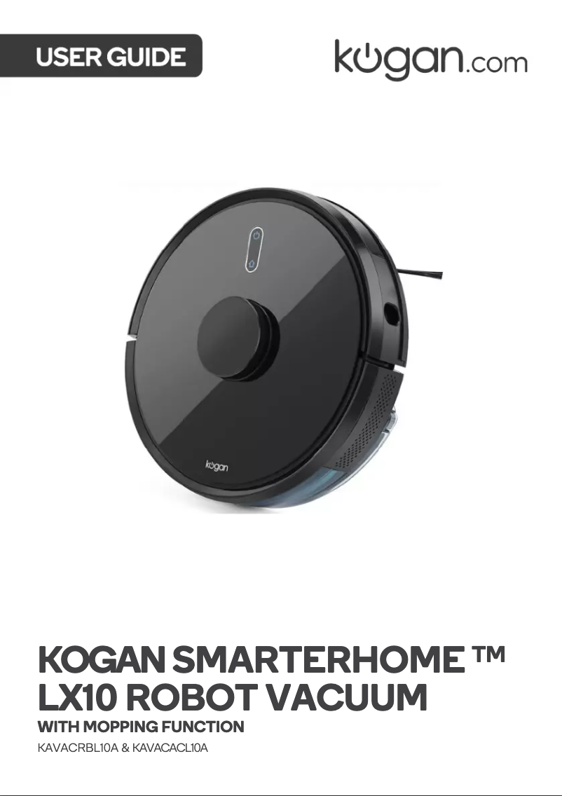 Imagen de la primera página del manual del dispositivo SmarterHome LX10