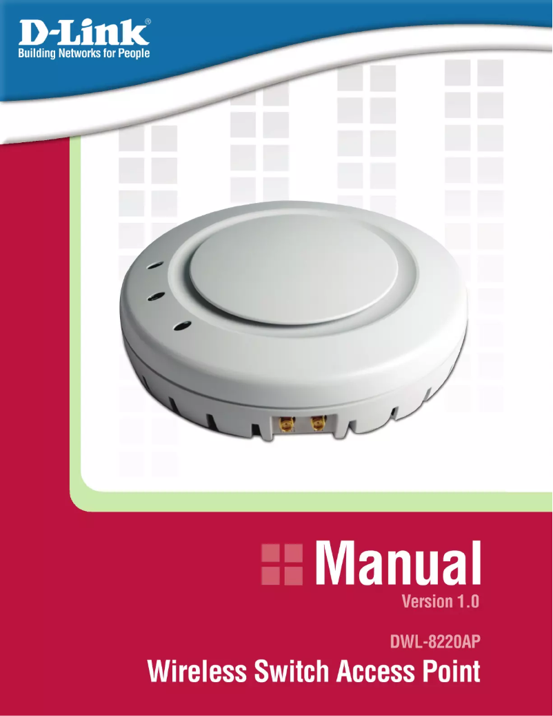 Página 1 del manual Manual de usuario D-Link DWL-8220AP