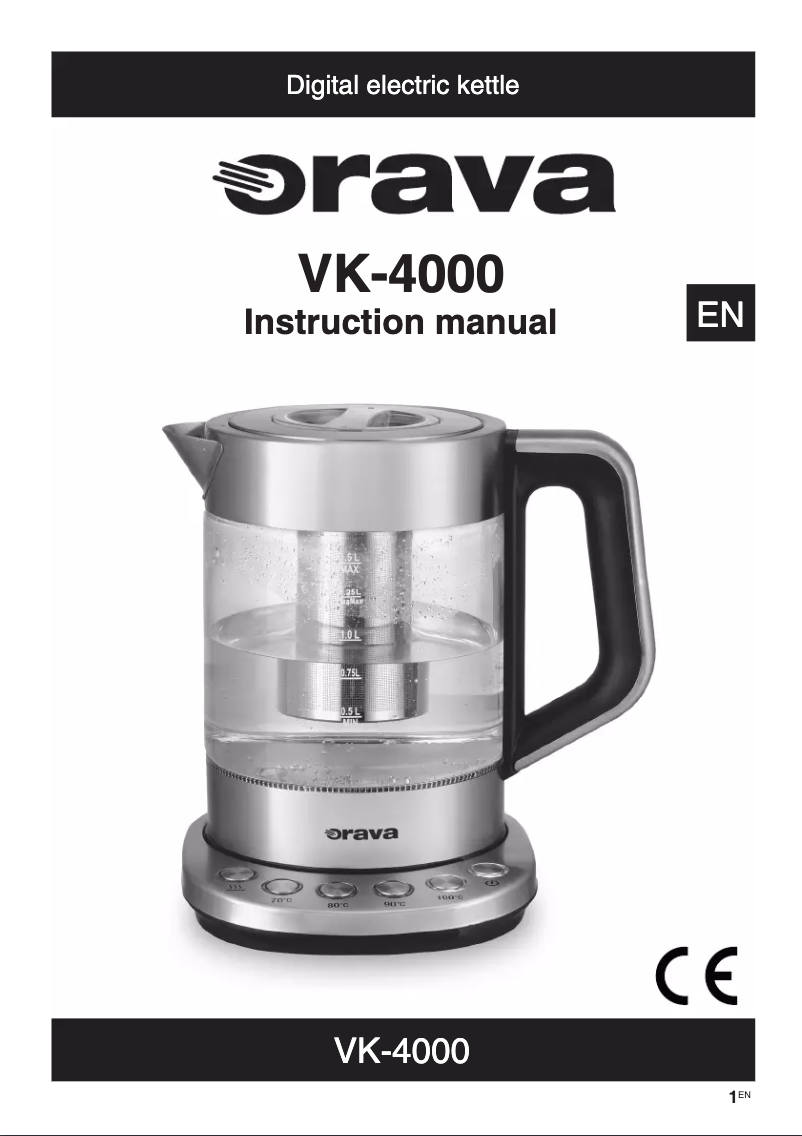 Página nº 1 - Manual de usuario Orava VK-4000