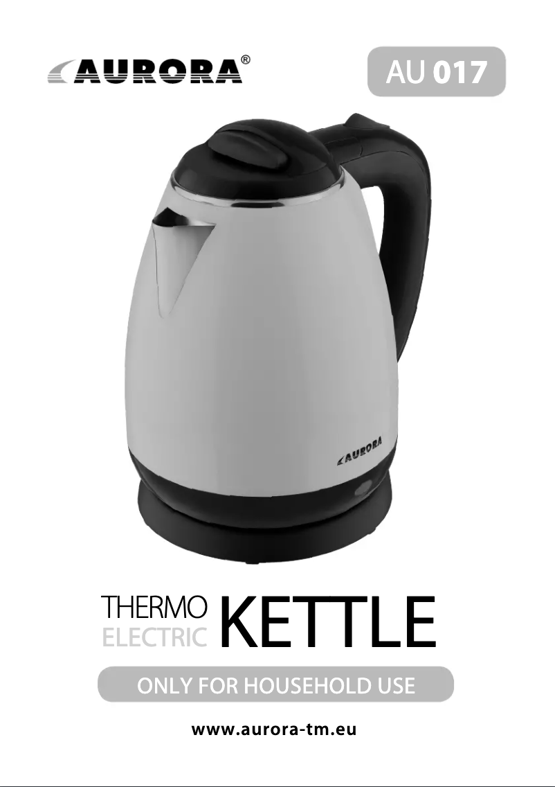 Imagen de la primera página del manual del dispositivo AU017