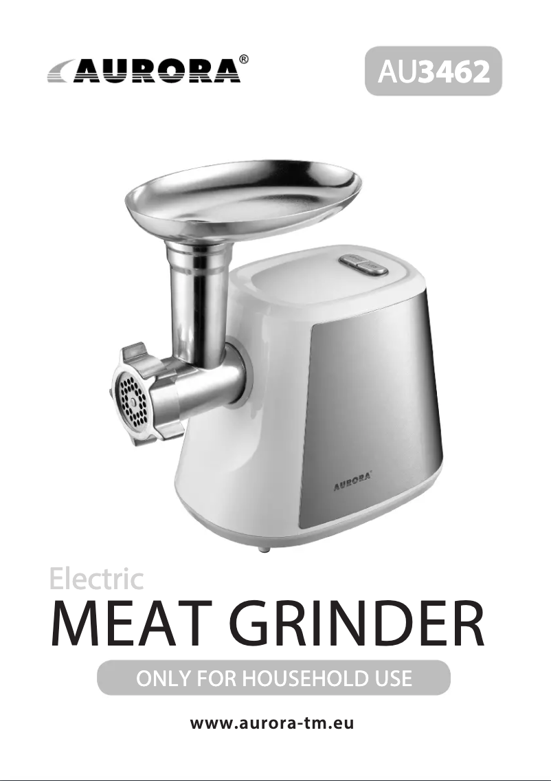 Imagen de la primera página del manual del dispositivo AU3462