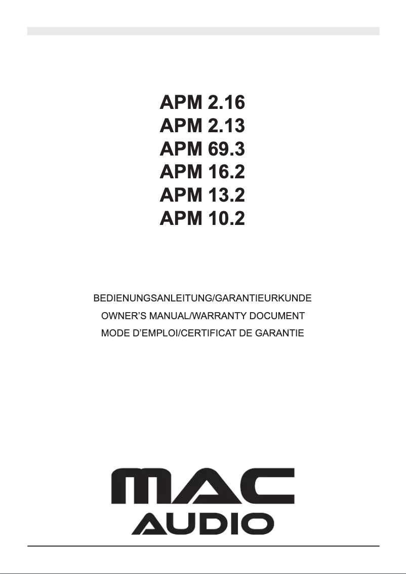 Imagen de la primera página del manual del dispositivo APM 10.2