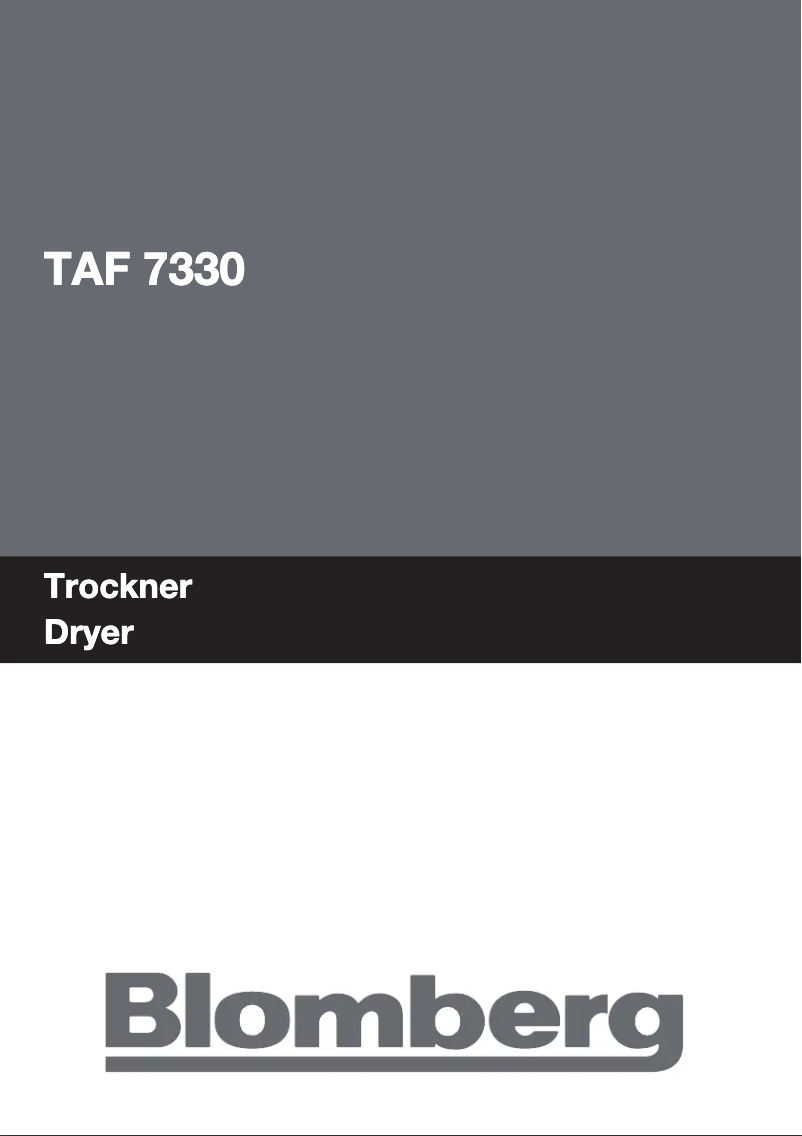 Imagen de la primera página del manual del dispositivo TAF 7330