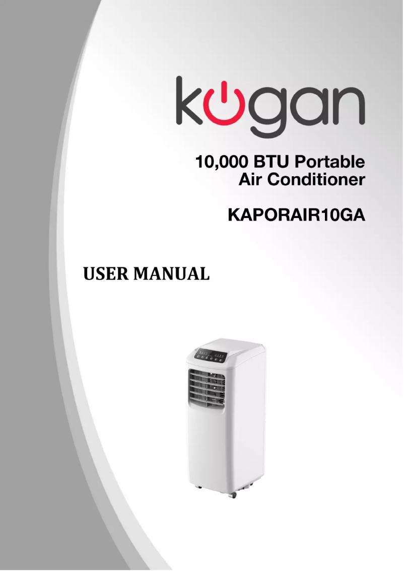 Página 1 del manual Manual de usuario Kogan KAPORAIR10GA