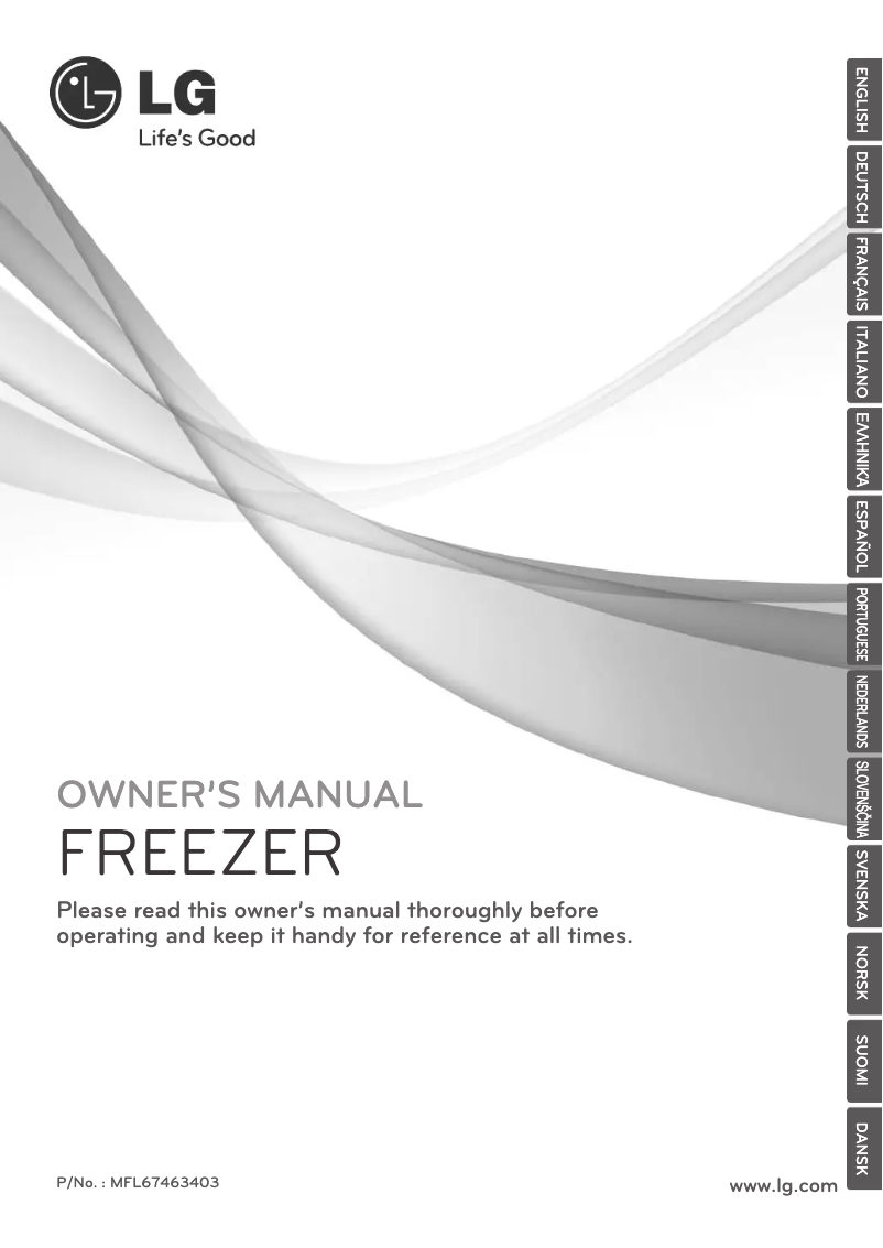 Página nº 1 - Manual de usuario LG GF5137AEHZ