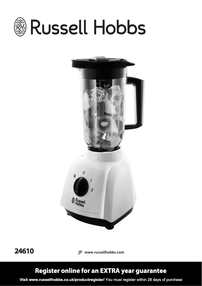 Página 1 del manual Manual de usuario Russell Hobbs 24610