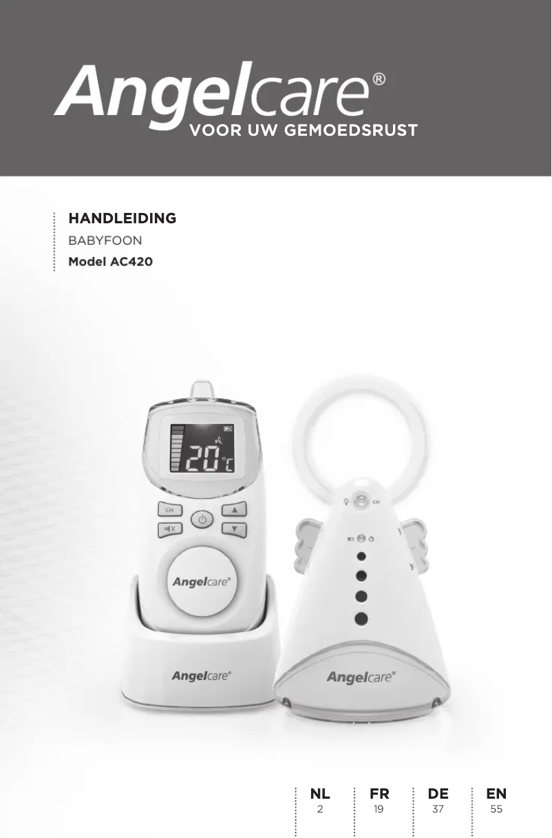 Página nº 1 - Manual de usuario Angelcare AC420