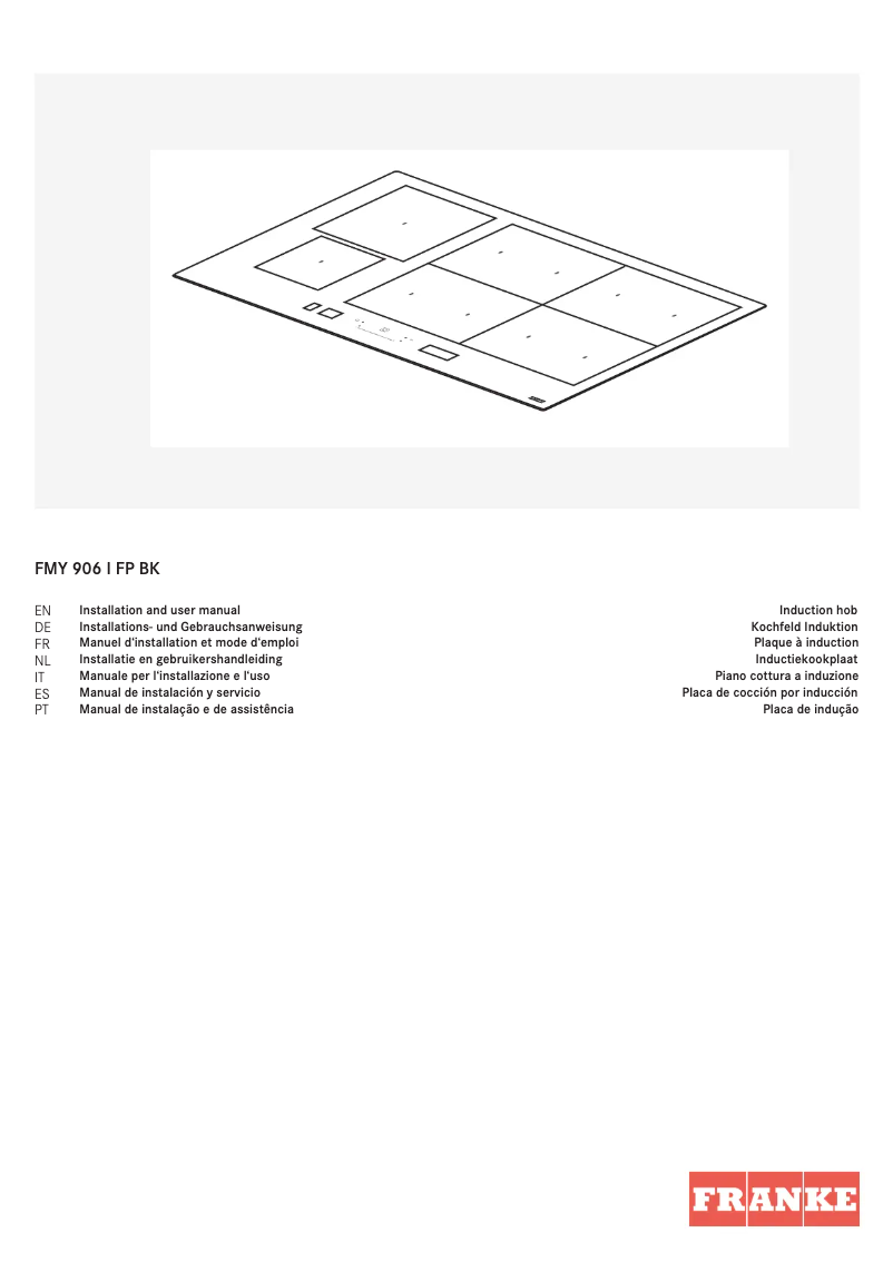 Página 1 del manual Manual de usuario Franke FMY 906 I FP BK
