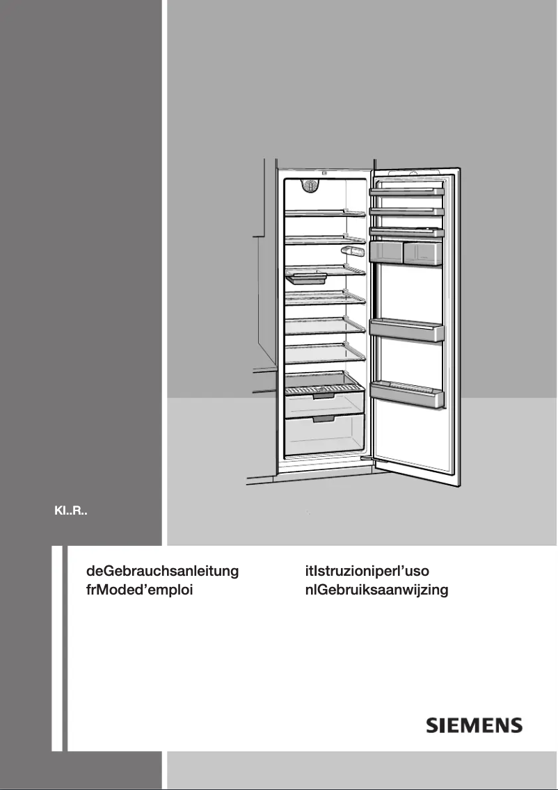 Imagen de la primera página del manual del dispositivo KI38RA55