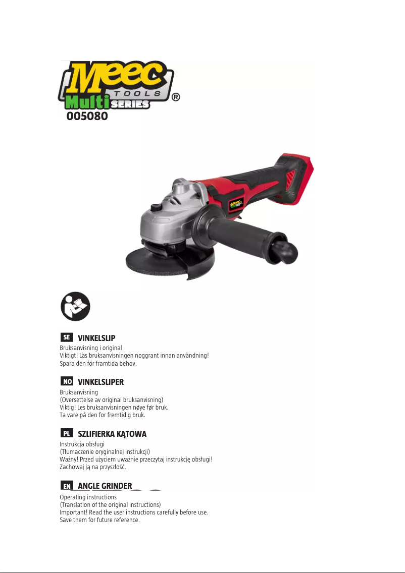 Imagen de la primera página del manual del dispositivo 005-080