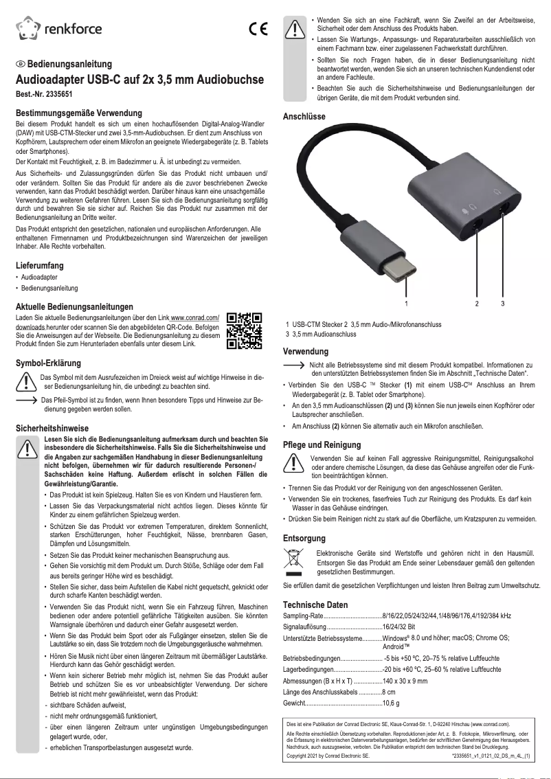 Imagen de la primera página del manual del dispositivo RF-4671302