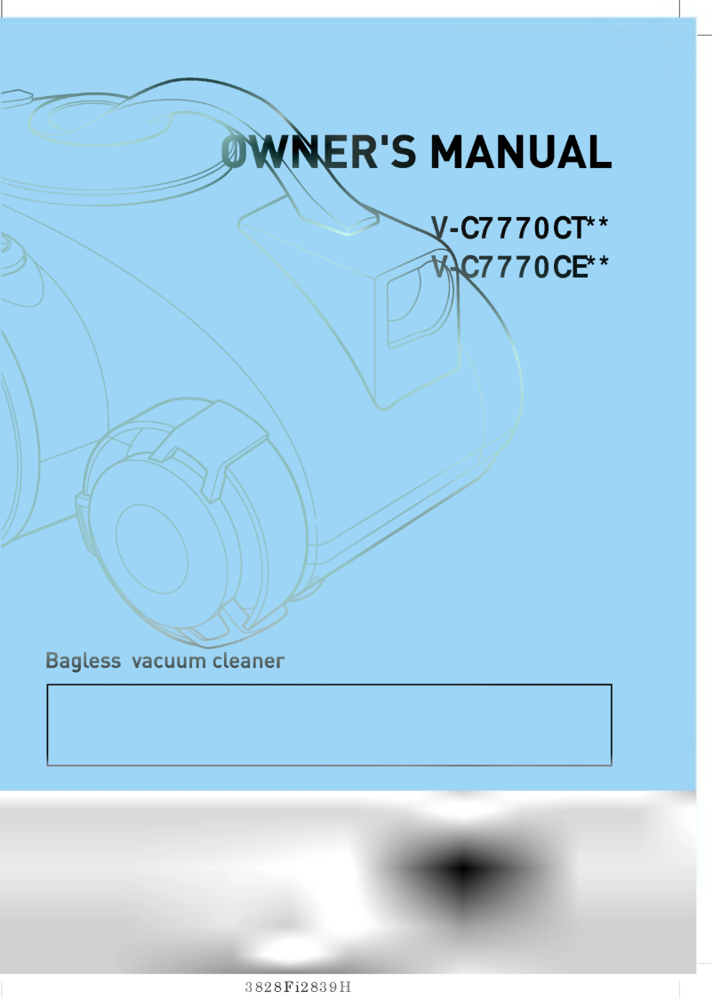 Imagen de la primera página del manual del dispositivo VTC7770CEQ