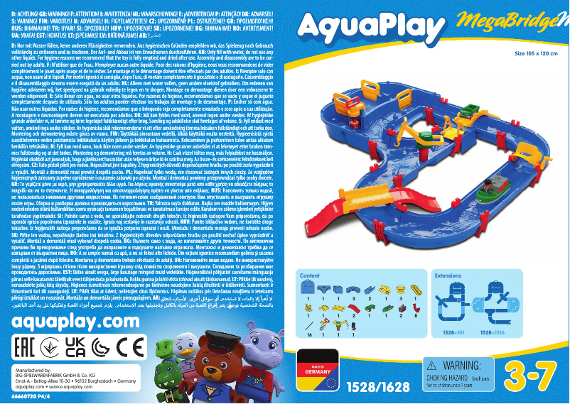 Página 1 del manual Manual de usuario BIG AquaPlay MegaBridge