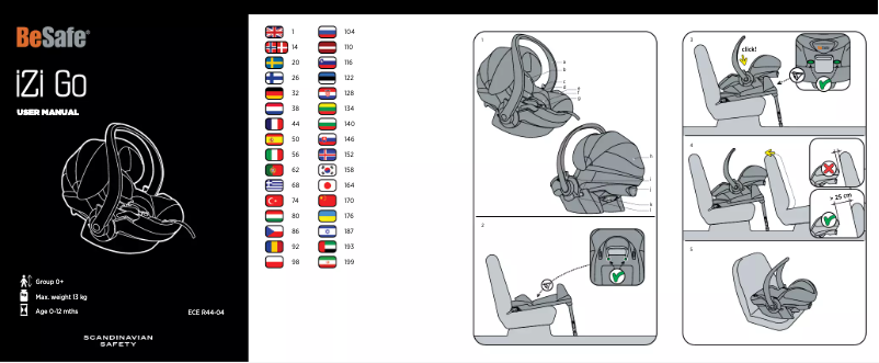 Página 1 del manual Manual de usuario BeSafe 553598