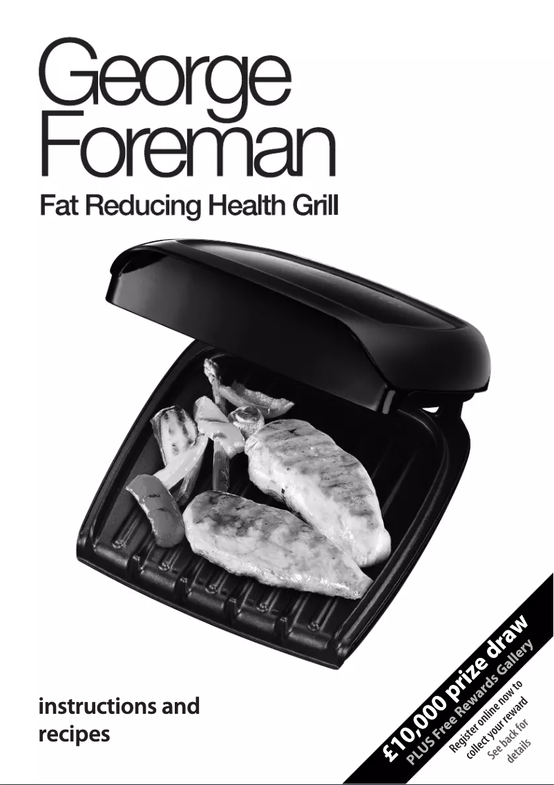 Página nº 1 - Manual de usuario George Foreman 18850