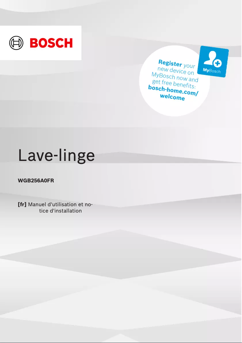 Imagen de la primera página del manual del dispositivo WGB256A0FR