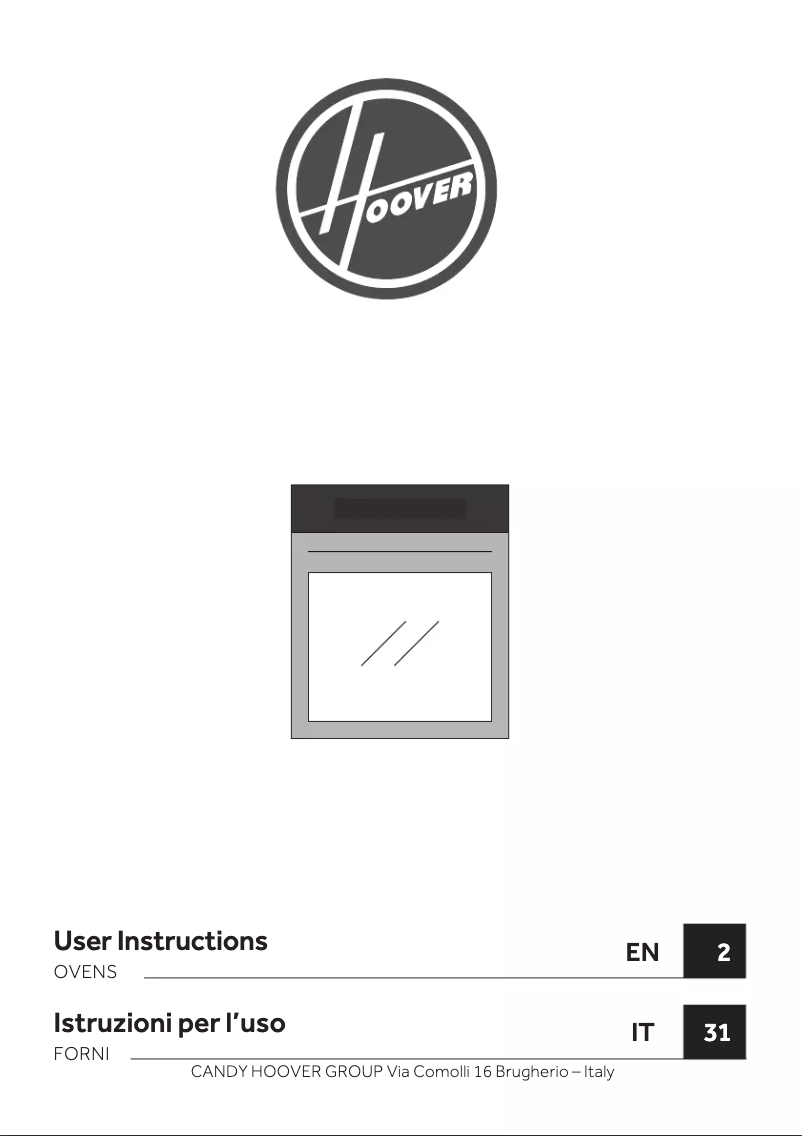 Imagen de la primera página del manual del dispositivo HOC5B747INWF