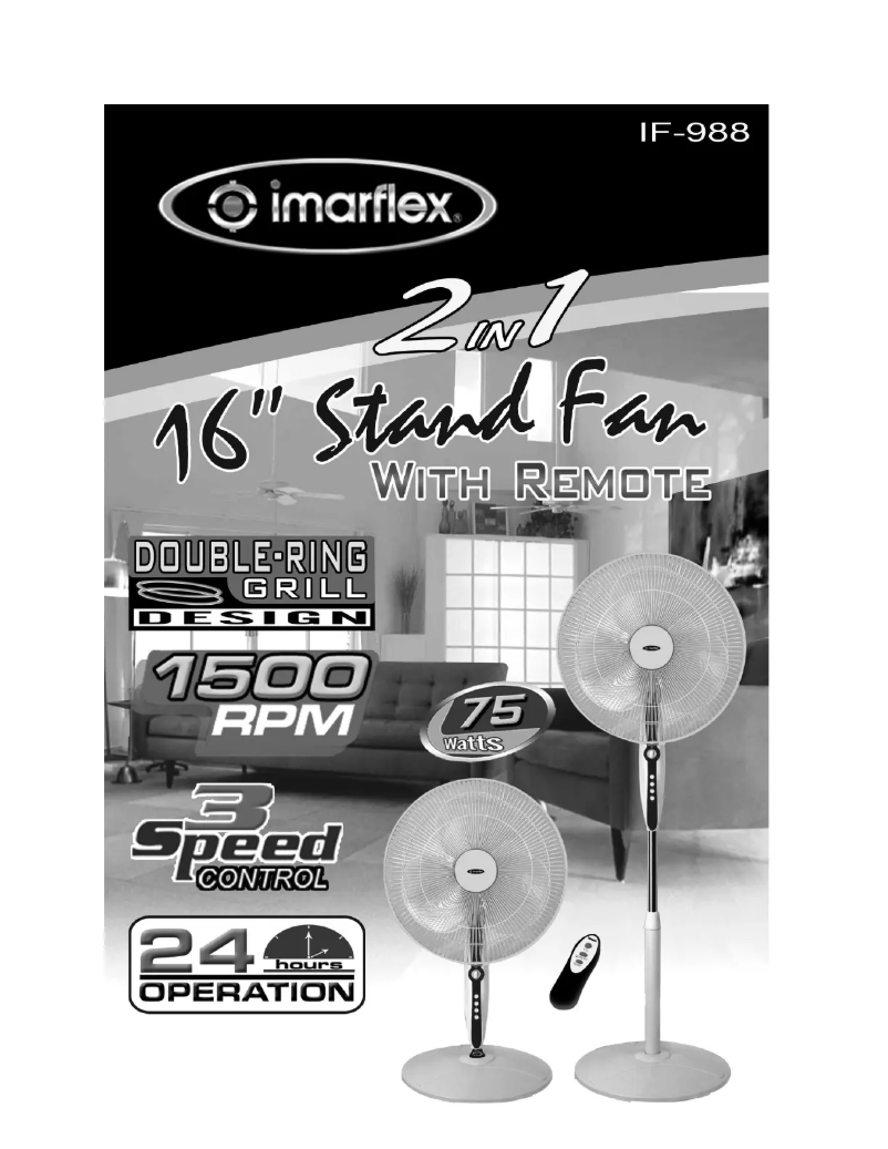 Imagen de la primera página del manual del dispositivo IF-988