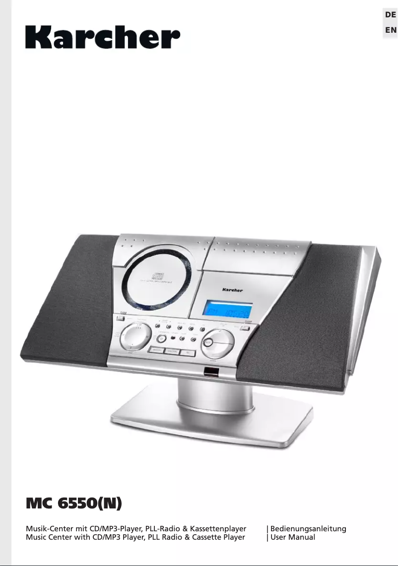 Imagen de la primera página del manual del dispositivo MC 6550