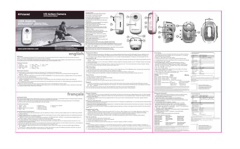 Imagen de la primera página del manual del dispositivo XS10
